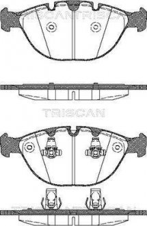 Колодки тормозные передние BMW X5 TRISCAN 811011011