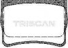 Купити Колодки гальмівні задні Mercedes W202 TRISCAN 811023016 (фото1) підбір по VIN коду, ціна 682 грн.