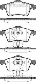 Купить Колодки тормозные дисковые Volkswagen Transporter TRISCAN 8110 29013 (фото1) подбор по VIN коду, цена 958 грн.