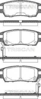 Тормозные колодки задние TRISCAN 811042003