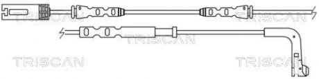 Купить Датчик износа колодок Land Rover Freelander, BMW E91, E90, E82, E93, E81, E92, E88, E87 TRISCAN 8115 11035 (фото1) подбор по VIN коду, цена 268 грн.