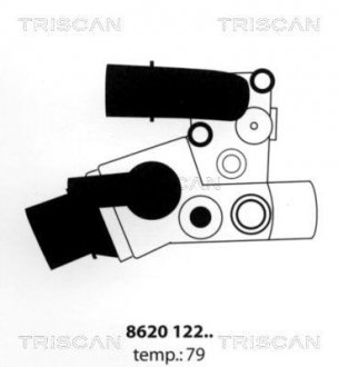 Термостат Fiat Ducato TRISCAN 862012279