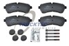 Купить Колодки тормозные Mercedes W906, Volkswagen Crafter, Mercedes W907, W910, Sprinter TRUCKTEC 02.35.201 (фото1) подбор по VIN коду, цена 1653 грн.