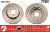Купить Диск гальмівний ALFA ROMEO, FIAT, LANCIA, передн., вент. Lancia Thema, Fiat Croma TRW df1743 (фото1) подбор по VIN коду, цена 1580 грн.
