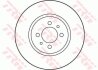 Купить Диск гальмівний ALFA ROMEO, FIAT, LANCIA, передн., вент. Lancia Thema, Fiat Croma TRW df1743 (фото2) подбор по VIN коду, цена 1580 грн.