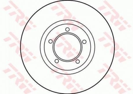 Купить Тормозной диск TRW df1826 (фото1) подбор по VIN коду, цена 1755 грн.