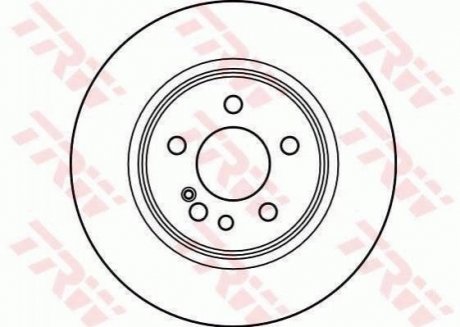 Купить Диск тормозной Mercedes W140, C140 TRW df2596 (фото1) подбор по VIN коду, цена 1678 грн.