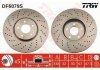 Купить Диск тормозной Mercedes W220, W211, S211 TRW df6079s (фото1) подбор по VIN коду, цена 3633 грн.