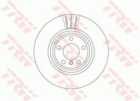 Диск гальмівний BMW F30, F32, F21, F31, F20, F22, F36, F23 TRW df6602s