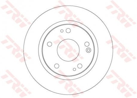 Купить Диск тормозной Honda Civic TRW df6704 (фото1) подбор по VIN коду, цена 1590 грн.