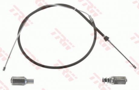 Купить Трос остановочных тормозов Seat Ibiza, Volkswagen Polo, Skoda Fabia TRW gch454 (фото1) подбор по VIN коду, цена 763 грн.