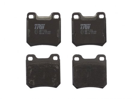 Комплект тормозных колодок для дисковых тормозов. Opel Omega, Vectra, Porsche 911 TRW gdb1346