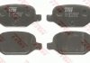 Купить Тормозные колодки дисковые FIAT Panda/Punto Fiat Panda, Lancia Musa, Fiat Punto, 500 TRW gdb1384 (фото2) подбор по VIN коду, цена 919 грн.