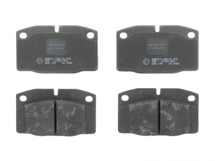 Комплект тормозных колодок для дисковых тормозов. Opel Omega TRW gdb199