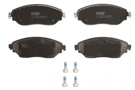 Комплект тормозных накладок для дисковых тормозов. Renault Trafic, Opel Vivaro TRW gdb2096