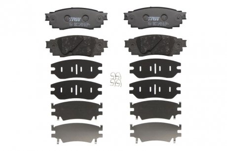 Тормозные колодки, дисковые Volvo S90, XC60 TRW gdb2183