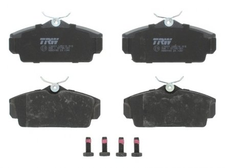 Комплект тормозных колодок из 4 шт. дисков TRW gdb3168