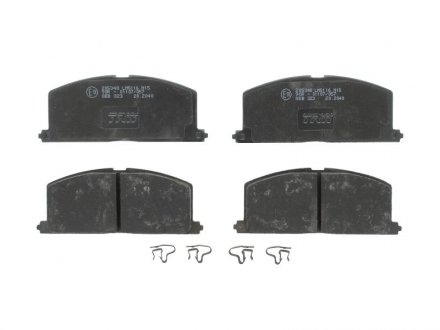 Комплект тормозных колодок из 4 шт. дисков TRW gdb323