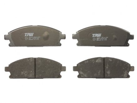Комплект тормозных колодок из 4 шт. дисков Nissan Pathfinder, Infiniti Q, QX, Nissan X-Trail TRW gdb3293
