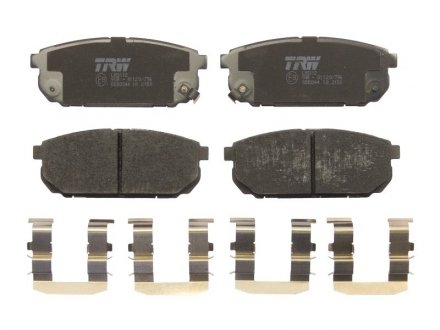 Комплект тормозных колодок из 4 шт. дисков KIA Sorento TRW gdb3344 (фото1)