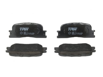 Комплект тормозных колодок для дисковых тормозов. Chery Amulet, Nissan Leaf, Toyota Camry TRW gdb3374