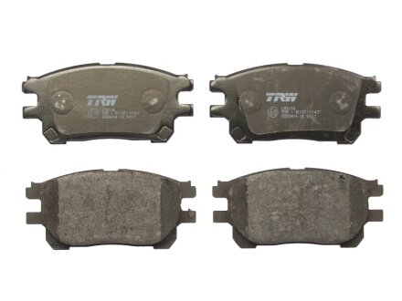 Комплект тормозных колодок, дисковый тормоз TRW gdb3414