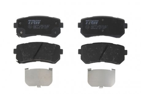 Комплект тормозных накладок для дисковых тормозов. Hyundai IX35, KIA Sportage, Hyundai Tucson, Creta TRW gdb3636