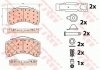 Купить Тормозные колодки дисковые TRW gdb5110 (фото2) подбор по VIN коду, цена 5055 грн.