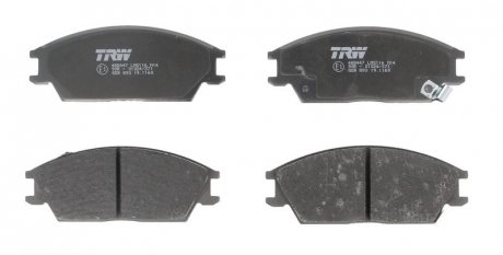 Комплект тормозных колодок из 4 шт. дисков TRW gdb893