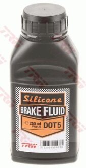 Гальмівна рідина DOT-5 Silicone 0,25л TRW pfb125