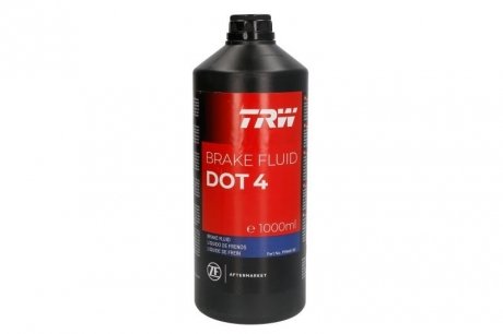 Жидкость тормозная DOT 4 1л TRW pfb401se