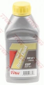 Купить Тормозная жидкость DOT 5,1 (ESP) - 0,5L - замена на PFB750SE TRW pfb750 (фото1) подбор по VIN коду, цена 293 грн.