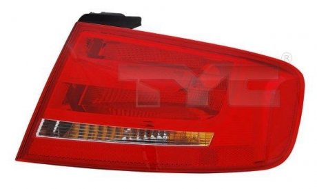 Купити Ліхтар задній Audi A4 TYC 11-11247-01-2 (фото1) підбір по VIN коду, ціна 2832 грн.