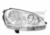 Купить Фара передняя Volkswagen Jetta, Golf TYC 20-0318-25-2 (фото1) подбор по VIN коду, цена 4806 грн.