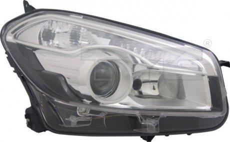 Купить Фара автомобильная Nissan Qashqai TYC 2012319052 (фото1) подбор по VIN коду, цена 8965 грн.