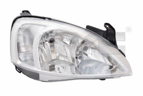 Купити Фара передня Opel Corsa, Combo TYC 20-6065-35-2 (фото1) підбір по VIN коду, ціна 4757 грн.