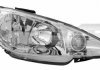 Купить Фара передняя Peugeot 206 TYC 20-6155-35-2 (фото1) подбор по VIN коду, цена 5566 грн.