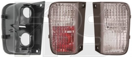 Фонарь задний Renault Trafic TYC fp 6062 f12-t