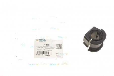 Втулка стабилизатора (переднего/внутренняя) Fiat Doblo 01- (d=23.5mm) (пасажир) Fiat Doblo UCEL 31456