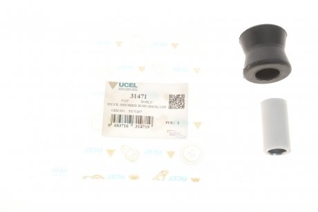 Купити Втулка амортизатора (заднього/нижня) Fiat Doblo 01- Fiat Doblo UCEL 31471 (фото1) підбір по VIN коду, ціна 142 грн.
