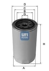 МАСЛЕНЫЙ ФИЛЬТР UFI 23.252.00