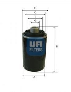 МАСЛЕНЫЙ ФИЛЬТР UFI 23.493.00