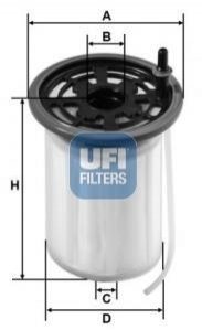 Фильтр топливный Fiat Tipo UFI 26.079.00