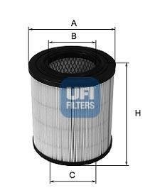 Повітряний фільтр UFI 27.271.00