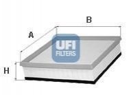 ВОЗДУШНЫЙ ФИЛЬТР UFI 30.207.00