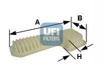 ВОЗДУШНЫЙ ФИЛЬТР UFI 30.288.00