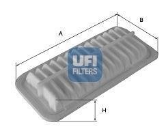 ПОВІТРЯНИЙ ФІЛЬТР UFI 30.553.00