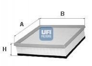 ВОЗДУШНЫЙ ФИЛЬТР UFI 30.606.00