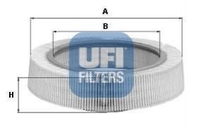 ВОЗДУШНЫЙ ФИЛЬТР Mercedes W124, S124, C124, C207, C238 UFI 30.896.00