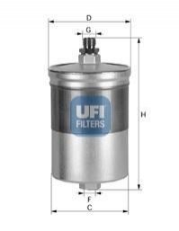 Топливный фильтр UFI 31.505.00